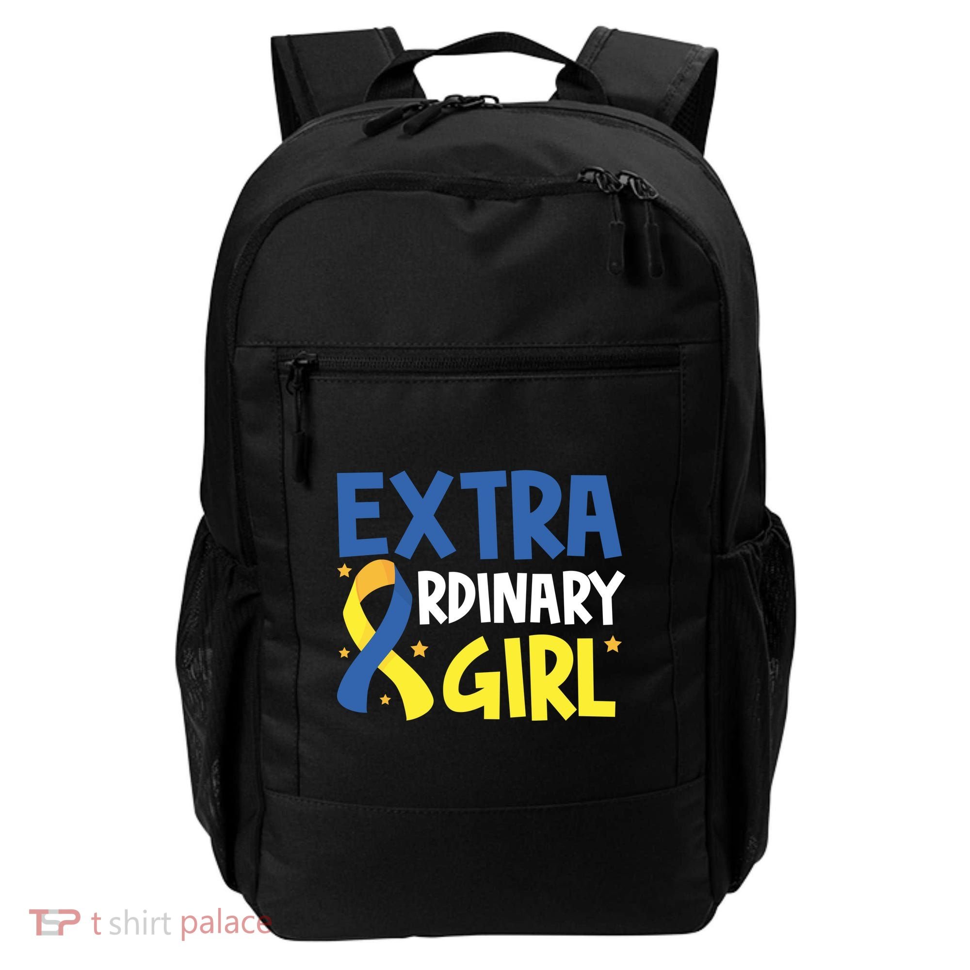 Extra Ordinary Girl Down Syndrome Awareness Backpack