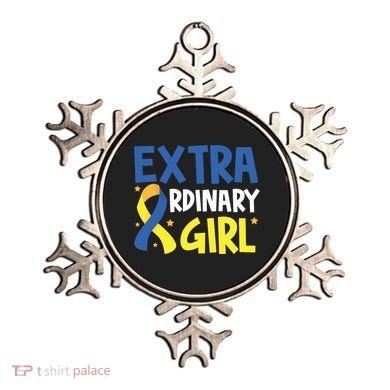 Extra Ordinary Girl Down Syndrome Awareness Ornament