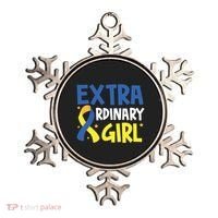 Extra Ordinary Girl Down Syndrome Awareness Ornament thumb 0