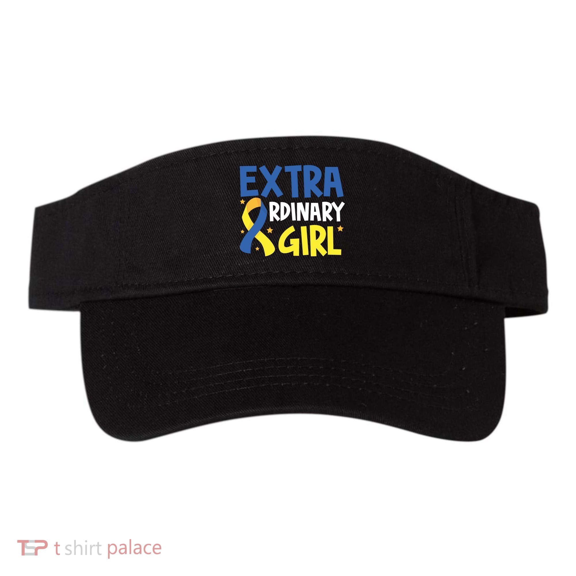 Extra Ordinary Girl Down Syndrome Awareness Visor
