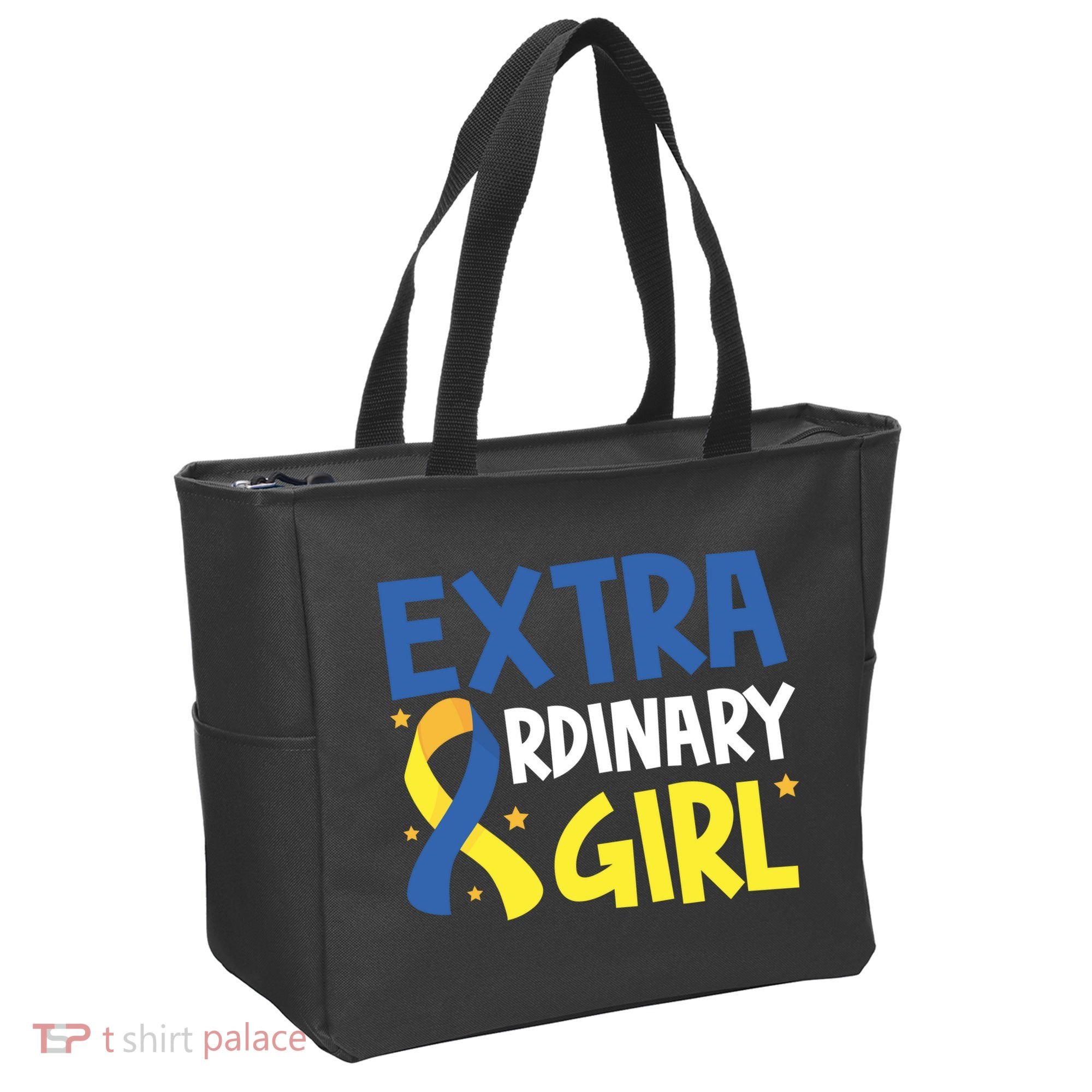 Extra Ordinary Girl Down Syndrome Awareness Tote Bag