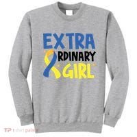 Extra Ordinary Girl Down Syndrome Awareness Sweatshirt thumb 0