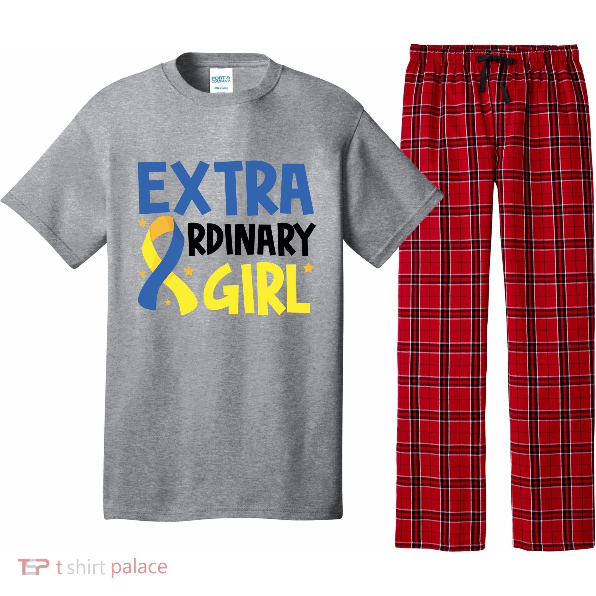 Extra Ordinary Girl Down Syndrome Awareness Pajama Set