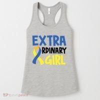 Extra Ordinary Girl Down Syndrome Awareness Women's Tank Top thumb 0