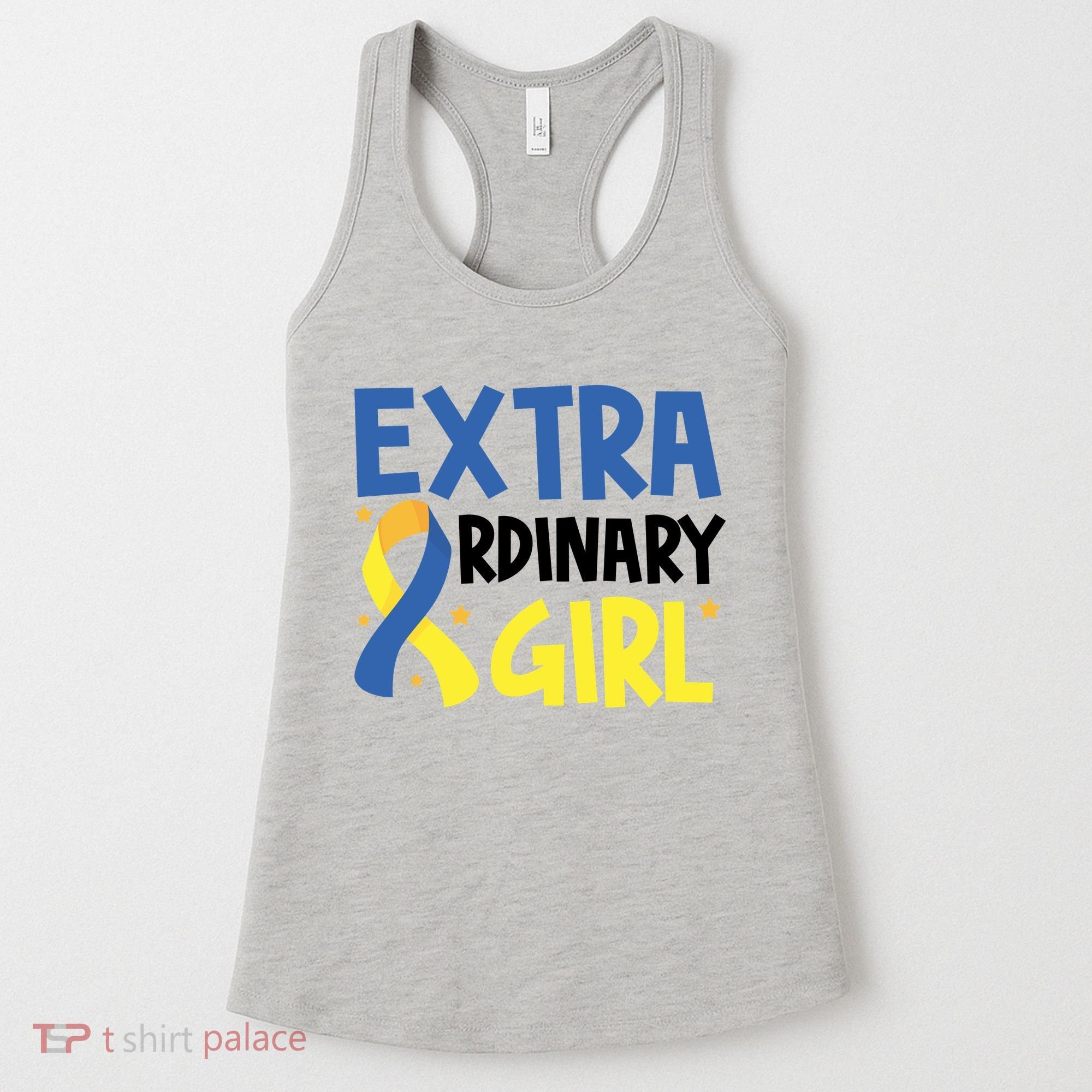 Extra Ordinary Girl Down Syndrome Awareness Women's Tank Top