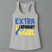Extra Ordinary Girl Down Syndrome Awareness Women's Tank Top thumb 3