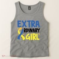 Extra Ordinary Girl Down Syndrome Awareness Tank Top thumb 2