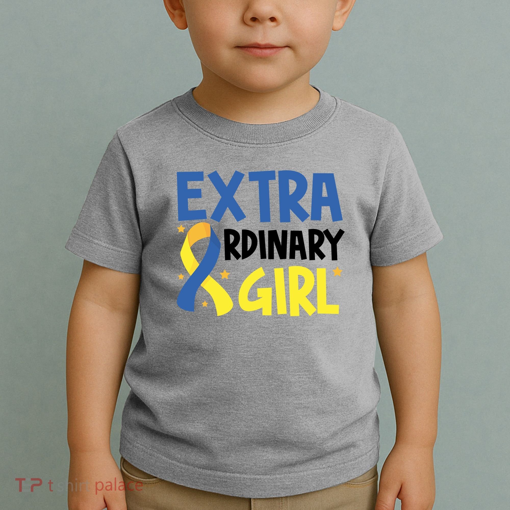 Extra Ordinary Girl Down Syndrome Awareness Toddler T-Shirt