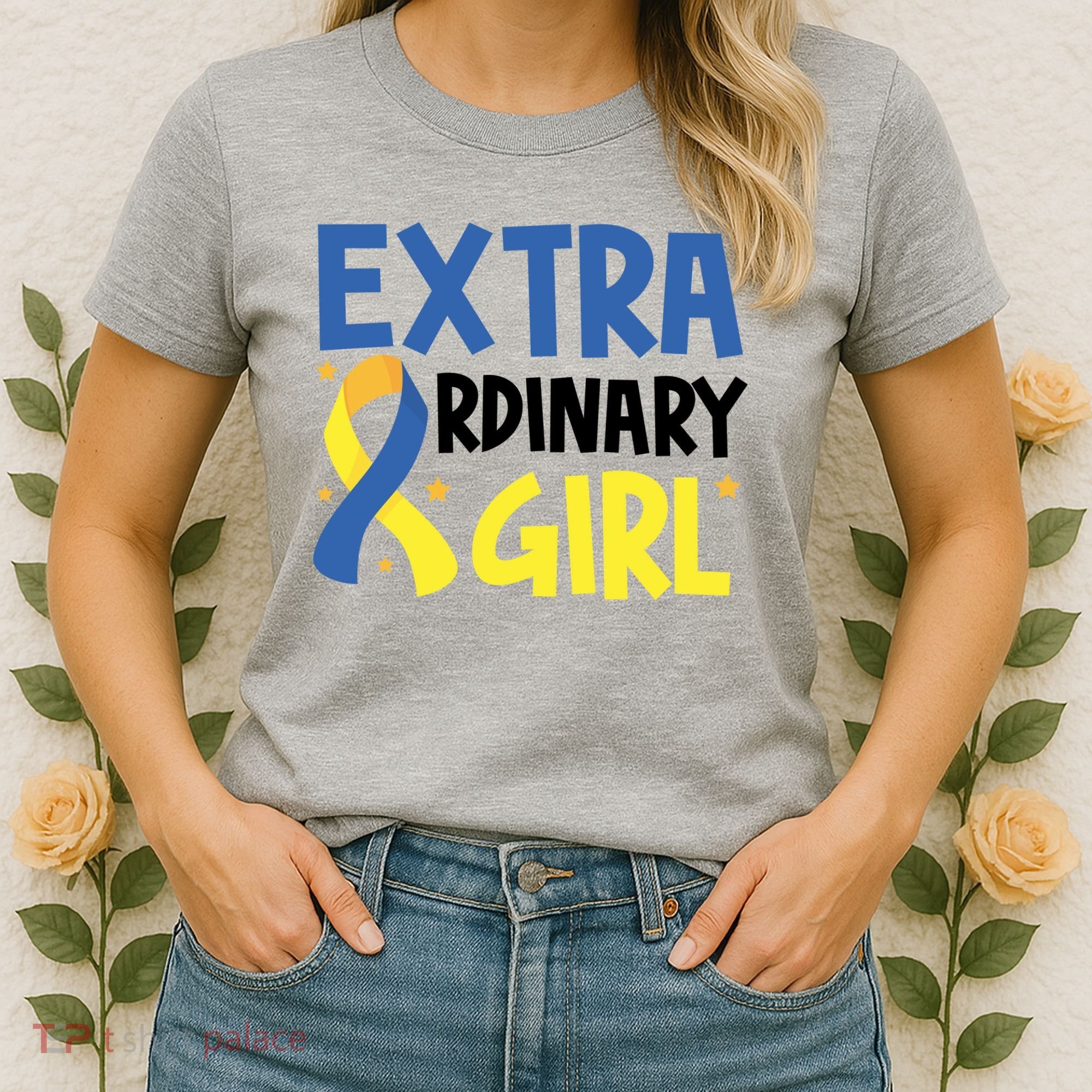 Extra Ordinary Girl Down Syndrome Awareness Women's T-Shirt
