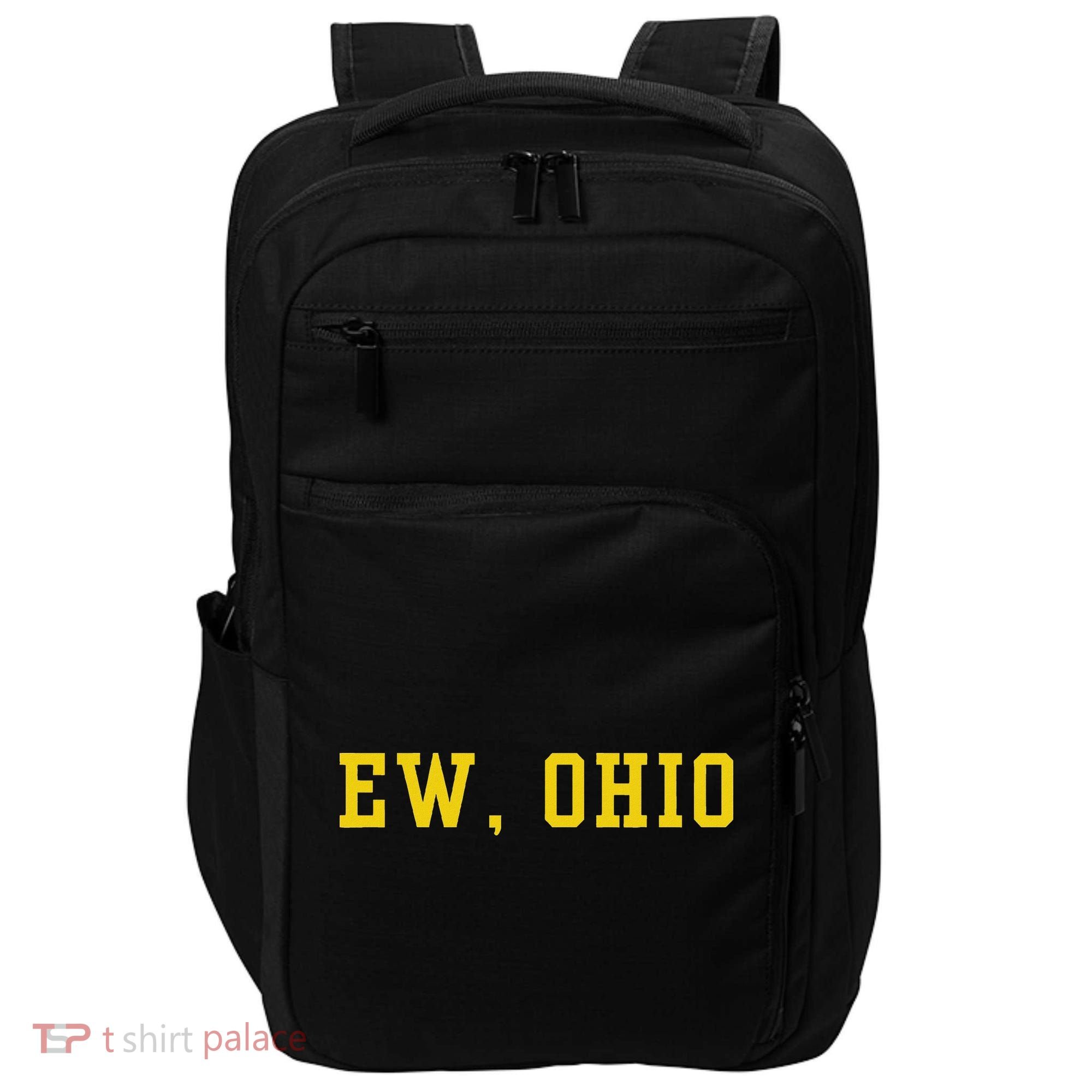 Ew Ohio Generation Z & Gen Alpha Brain Rot Funny Slang Impact Tech Backpack