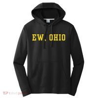 Ew Ohio Generation Z & Gen Alpha Brain Rot Funny Slang Performance Fleece Hoodie thumb 0