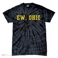 Ew Ohio Generation Z & Gen Alpha Brain Rot Funny Slang Tie-Dye T-Shirt thumb 0