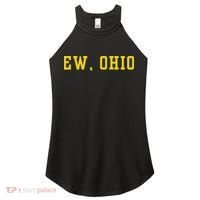 Ew Ohio Generation Z & Gen Alpha Brain Rot Funny Slang Women's Perfect Tri Rocker Tank thumb 0