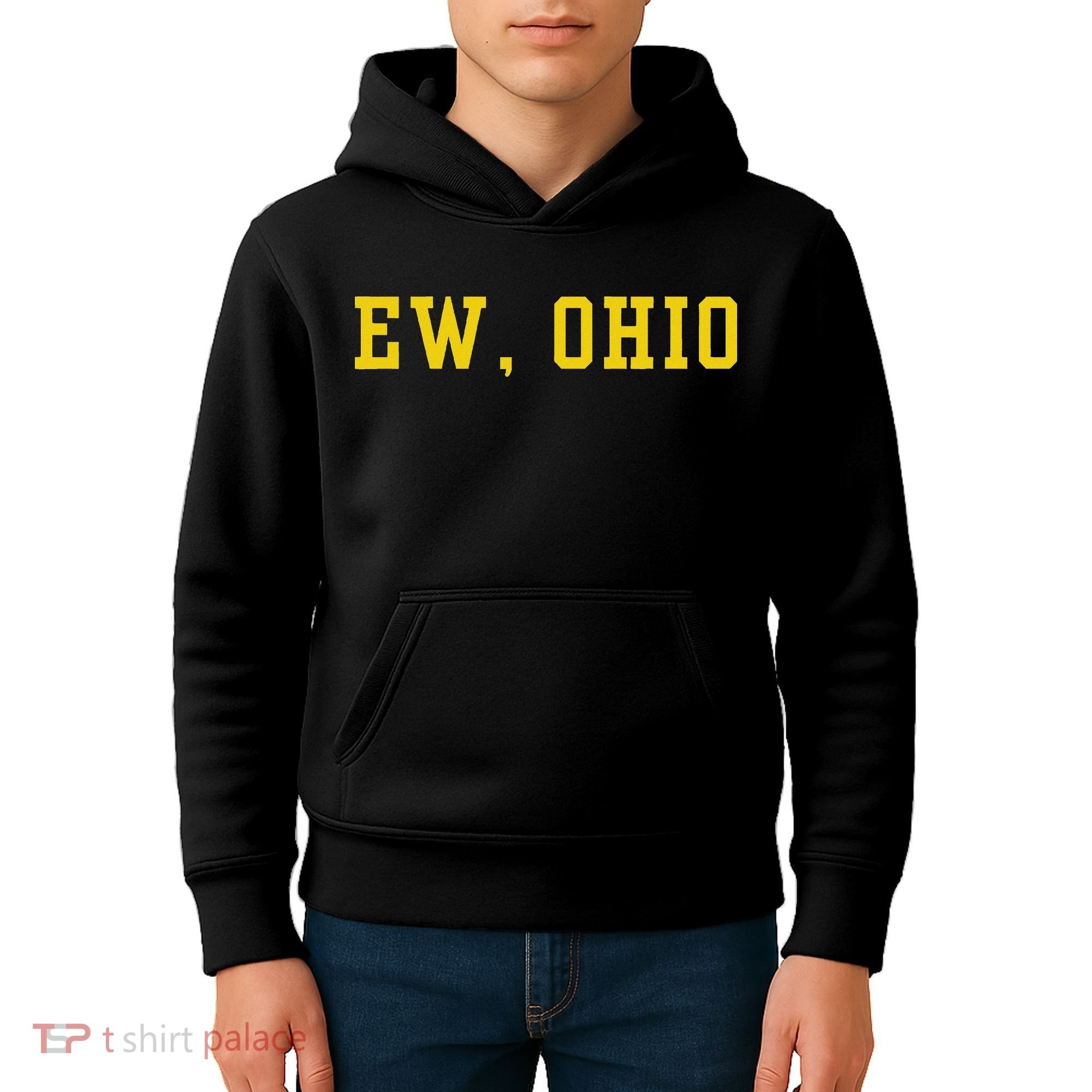 Ew Ohio Generation Z & Gen Alpha Brain Rot Funny Slang Kids Hoodie