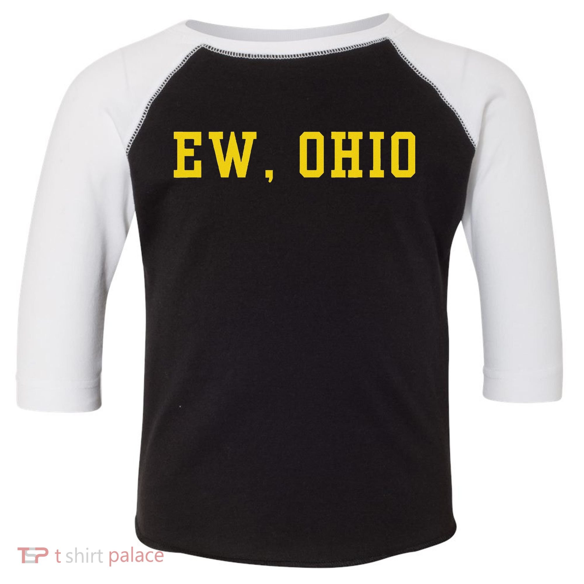 Ew Ohio Generation Z & Gen Alpha Brain Rot Funny Slang Toddler Fine Jersey T-Shirt
