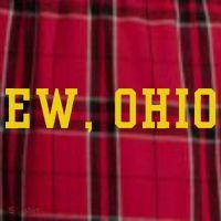 Ew Ohio Generation Z & Gen Alpha Brain Rot Funny Slang Women's Flannel Plaid Pajama Pants thumb 2