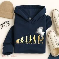 Evolution Of Grill Master Grilling Gifts I Do BBQ Hoodie thumb 4