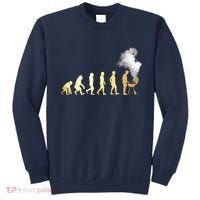 Evolution Of Grill Master Grilling Gifts I Do BBQ Sweatshirt thumb 0