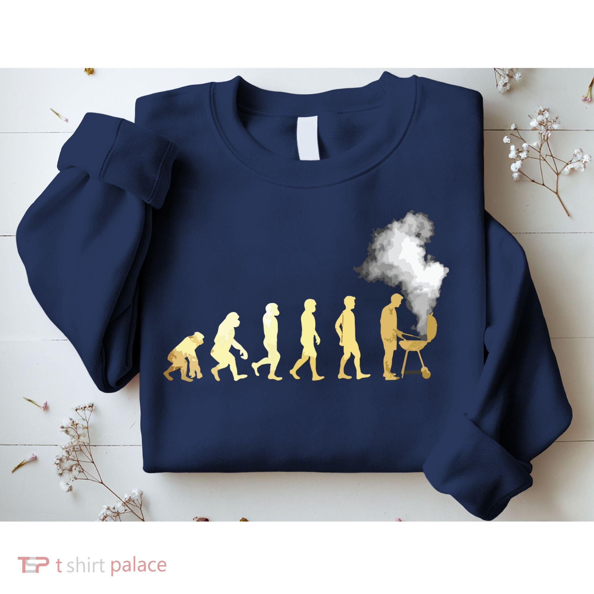 Evolution Of Grill Master Grilling Gifts I Do BBQ Sweatshirt