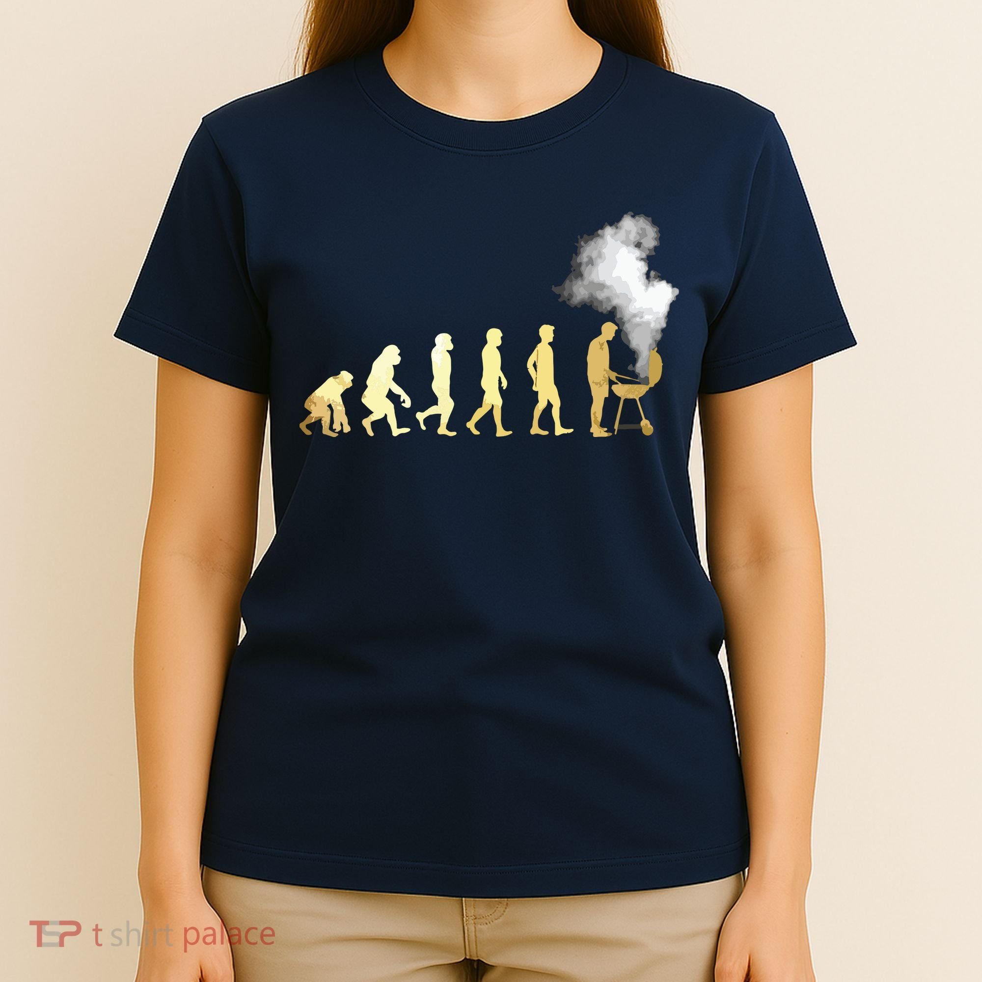 Evolution Of Grill Master Grilling Gifts I Do BBQ T-Shirt