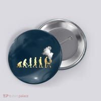 Evolution Of Grill Master Grilling Gifts I Do BBQ Button thumb 0