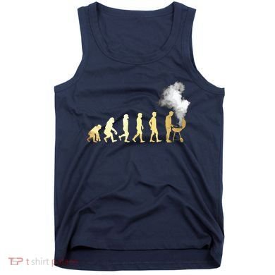 Evolution Of Grill Master Grilling Gifts I Do BBQ Tank Top