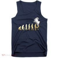 Evolution Of Grill Master Grilling Gifts I Do BBQ Tank Top thumb 0
