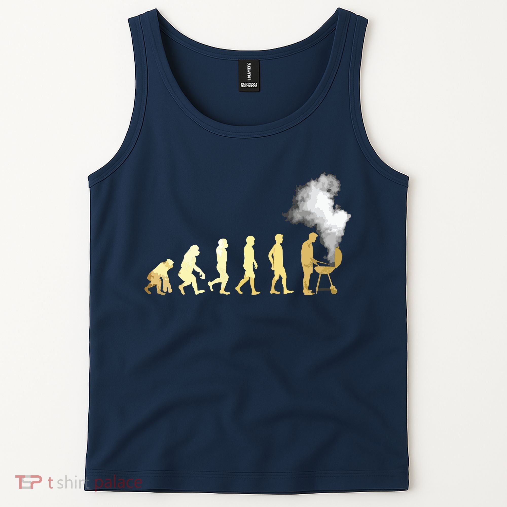 Evolution Of Grill Master Grilling Gifts I Do BBQ Tank Top