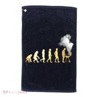 Evolution Of Grill Master Grilling Gifts I Do BBQ Golf Towel thumb 0