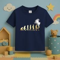 Evolution Of Grill Master Grilling Gifts I Do BBQ Toddler T-Shirt thumb 3