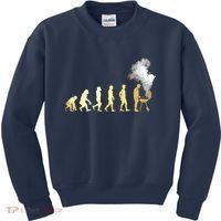 Evolution Of Grill Master Grilling Gifts I Do BBQ Kids Sweatshirt thumb 0