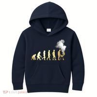 Evolution Of Grill Master Grilling Gifts I Do BBQ Kids Hoodie thumb 0