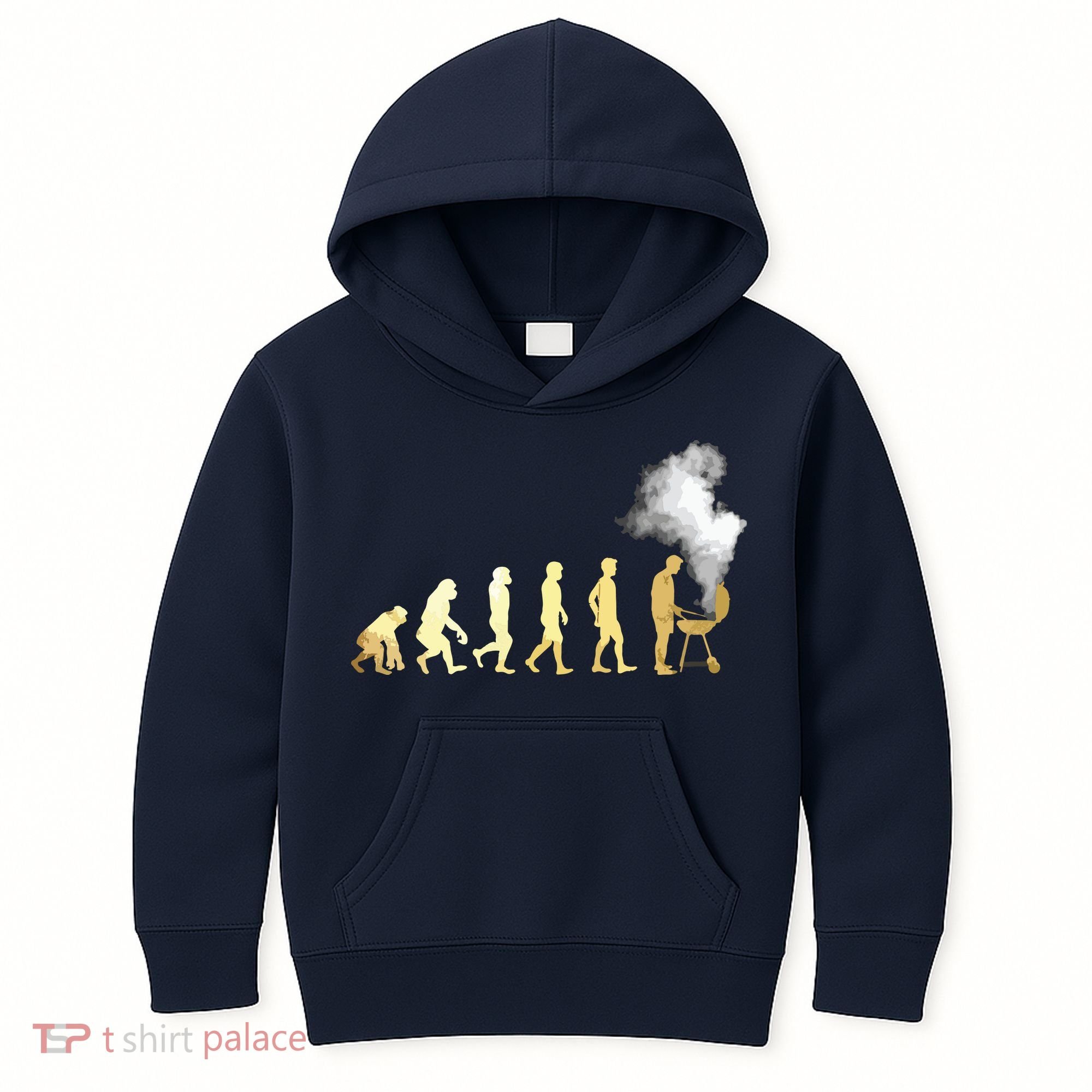 Evolution Of Grill Master Grilling Gifts I Do BBQ Kids Hoodie