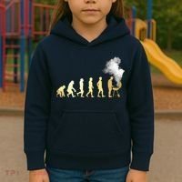 Evolution Of Grill Master Grilling Gifts I Do BBQ Kids Hoodie thumb 3
