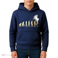 Evolution Of Grill Master Grilling Gifts I Do BBQ Kids Hoodie thumb 4