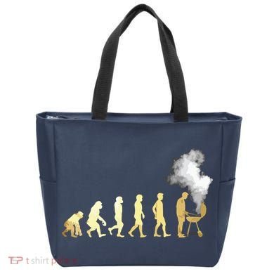 Evolution Of Grill Master Grilling Gifts I Do BBQ Tote Bag
