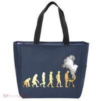Evolution Of Grill Master Grilling Gifts I Do BBQ Tote Bag thumb 0