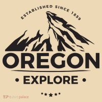 Explore Oregon Graphic Mountain Tote Bag thumb 4