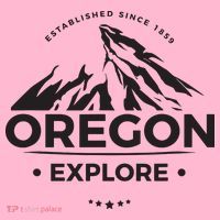 Explore Oregon Graphic Mountain Coaster thumb 2