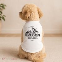 Explore Oregon Graphic Mountain Doggie Tank thumb 2