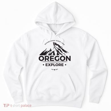 Explore Oregon Graphic Mountain Hoodie