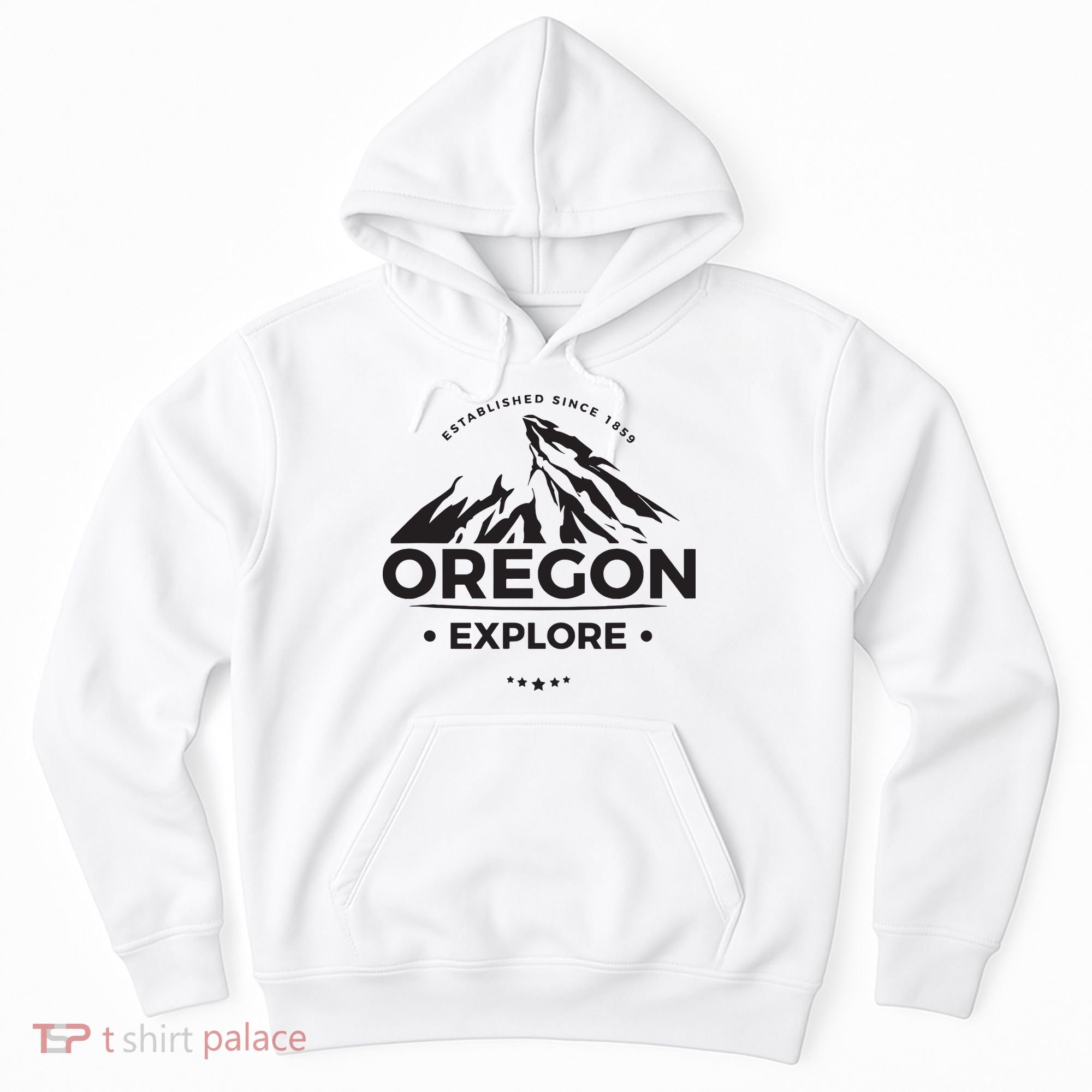 Explore Oregon Graphic Mountain Hoodie