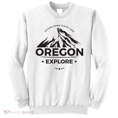 Explore Oregon Graphic Mountain Sweatshirt
