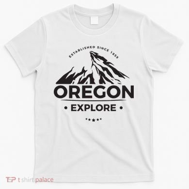 Explore Oregon Graphic Mountain T-Shirt