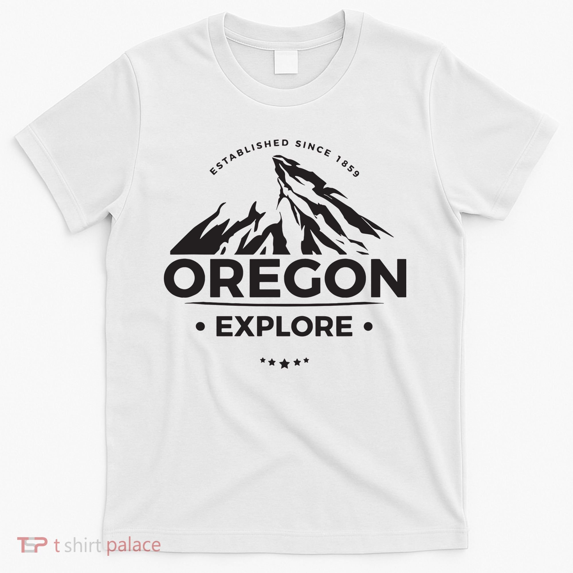 Explore Oregon Graphic Mountain T-Shirt
