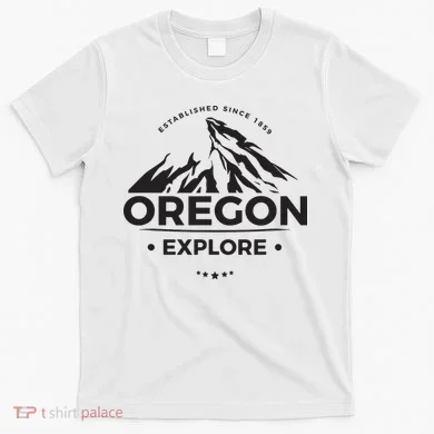 Explore Oregon Graphic Mountain T-Shirt