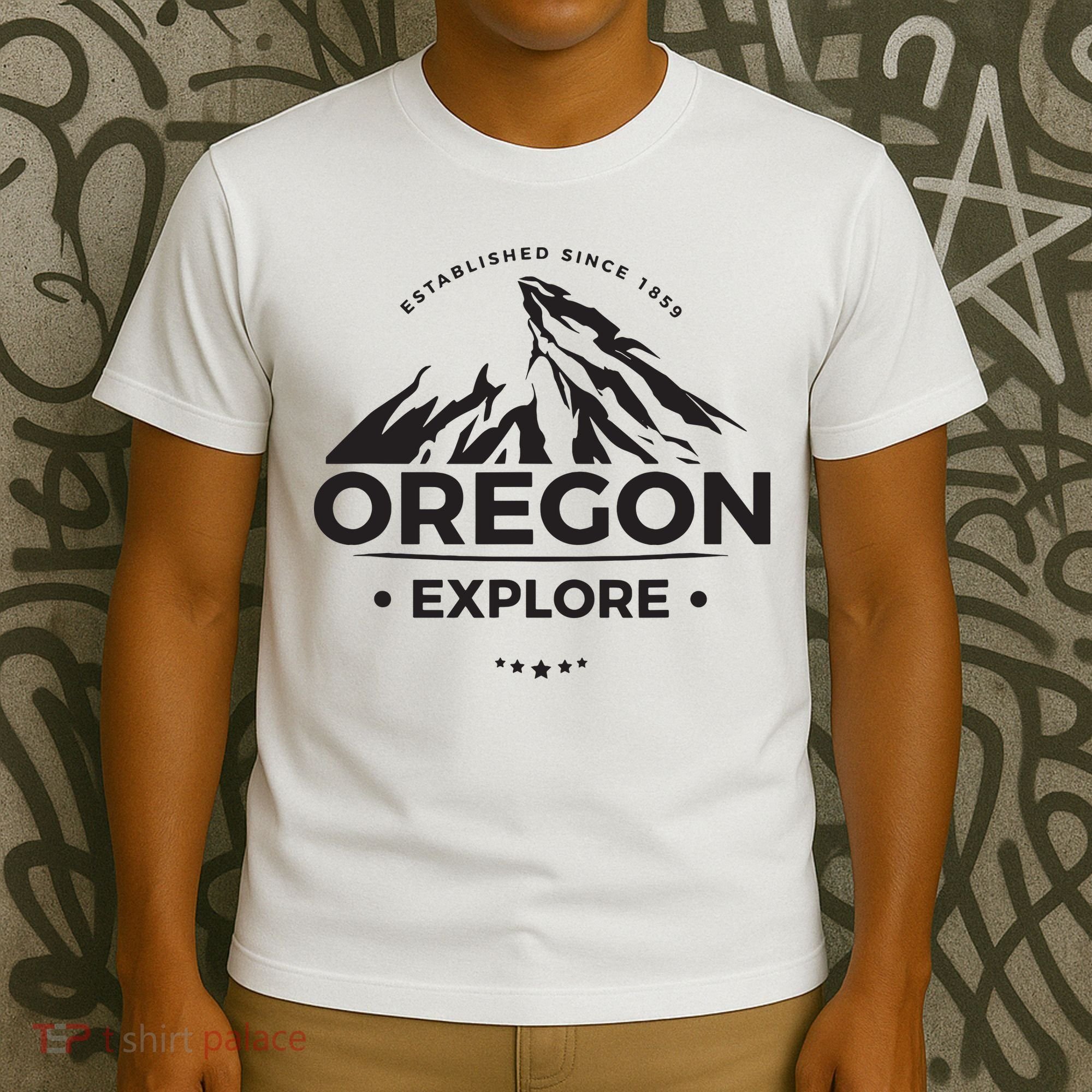Explore Oregon Graphic Mountain T-Shirt