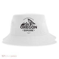 Explore Oregon Graphic Mountain Sustainable Bucket Hat thumb 0