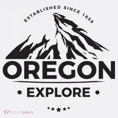 Explore Oregon Graphic Mountain Sustainable Bucket Hat