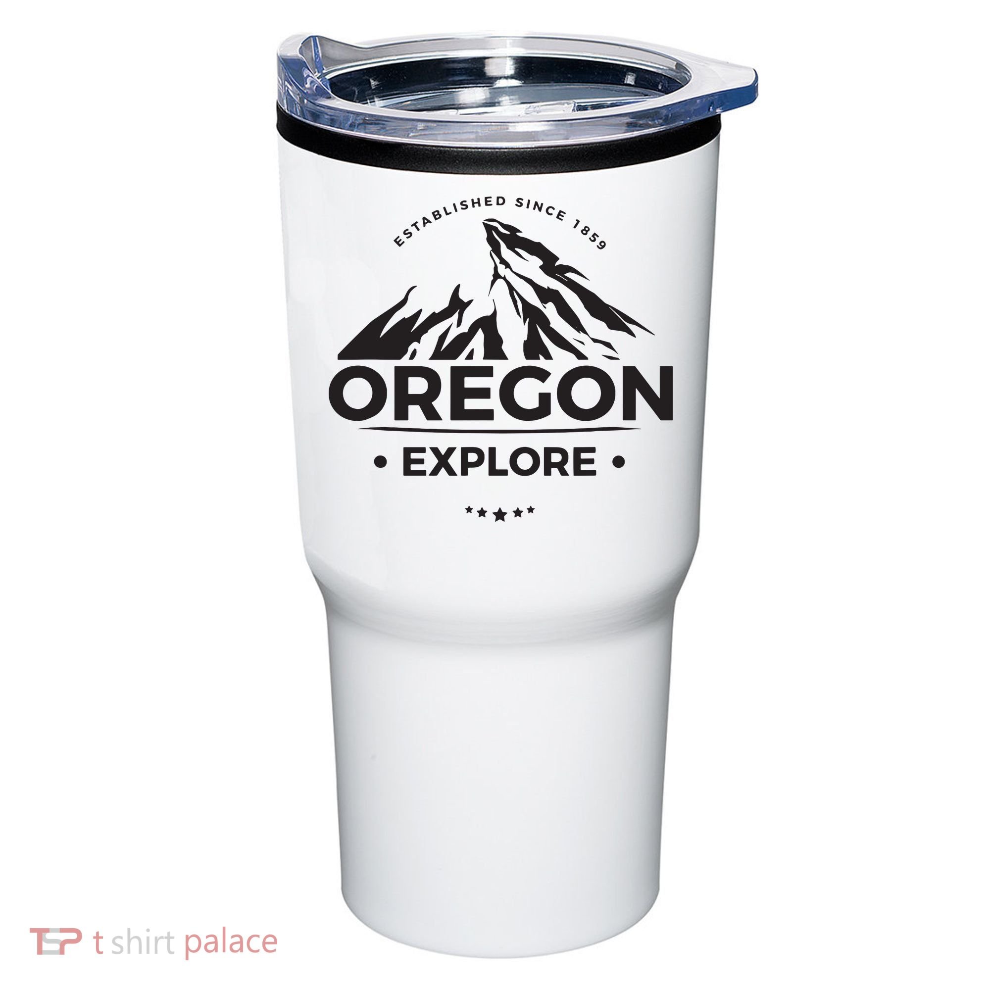 Explore Oregon Graphic Mountain Tumbler